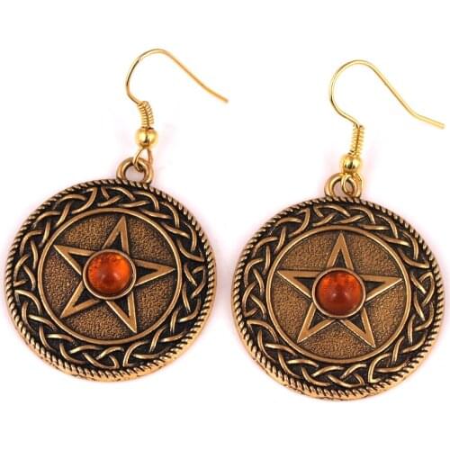 Женские золотые серьги ZHHBEIFY China At AliExpress