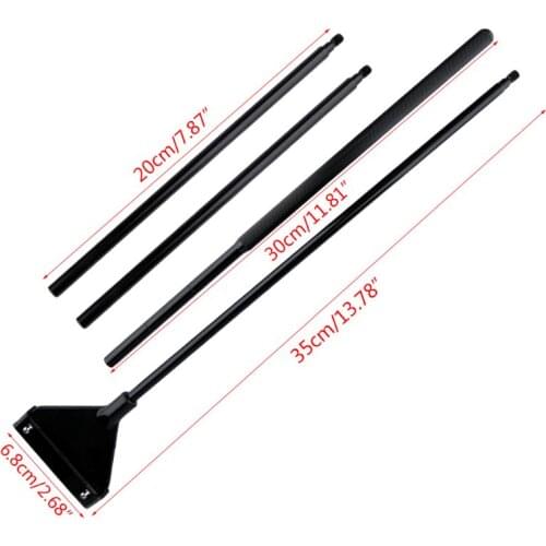 1Set Aluminum Alloy Aquarium Algae Cutter Fish Tank Scraper Cleaner Removal Tool K1MF
