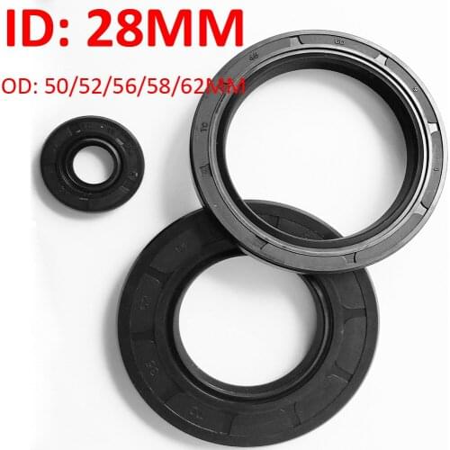 1PC NBR Shaft Skeleton Oil Seal TC Nitrile Rubber Ring Gasket 28*50*8 28*52*10 28*52*7 28*56*7 28*58*10 28*62*9 MM