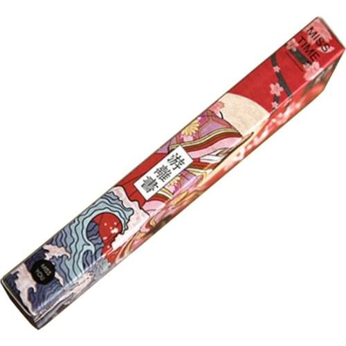 10Pack/lot Vintage Japanese style Kimono lady Cherry blossoms swatch paper Cartoon Film Bookmark Writing Message
