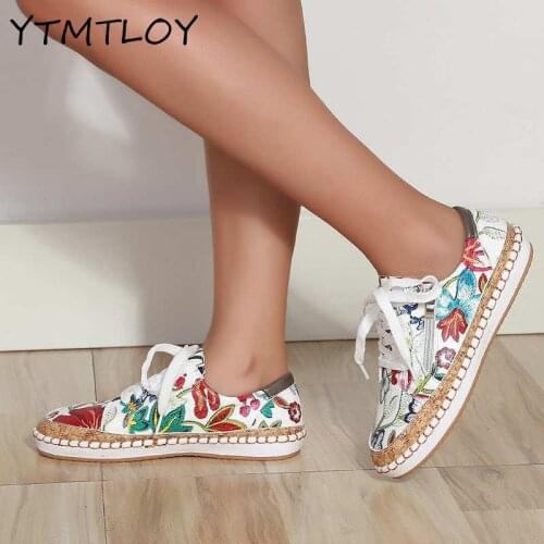 20201 Spring Ladies Flat Shoes Fashion New Pu Leather Shoes Ladies Breathable Casual Sports Shoes Zapatos De Mujer