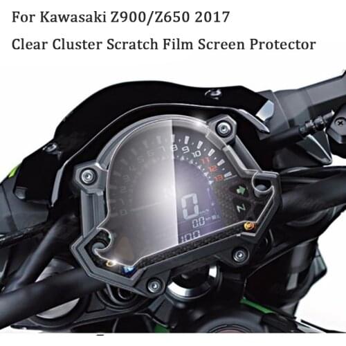 ACZ Motorcycle Clear Cluster Scratch Film Screen Protector Cluster Scratch Protection Films For Kawasaki Z900 Z650 2017