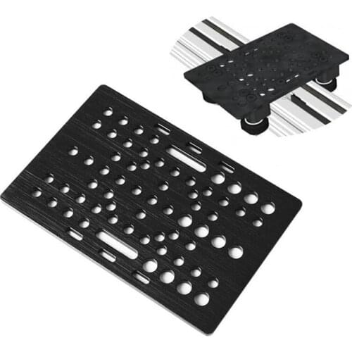 Aluminum Extrusion Replacement Parts 20-80mm Profile V Slot Durable Board For CNC Router Machine Gantry Plate