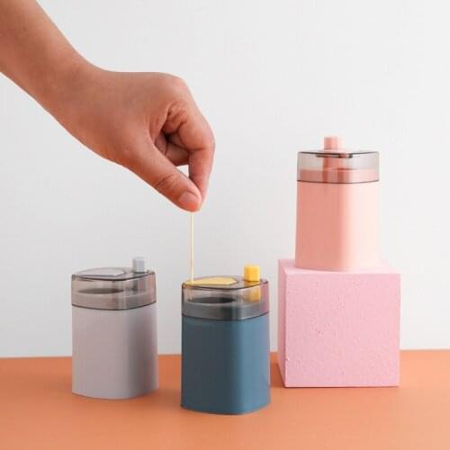 Automatic Toothpick Holder Pops Up Toothpick Box Home Living Room Dining Room Toothpick Storage Box Toothpicks Dispenser Holder