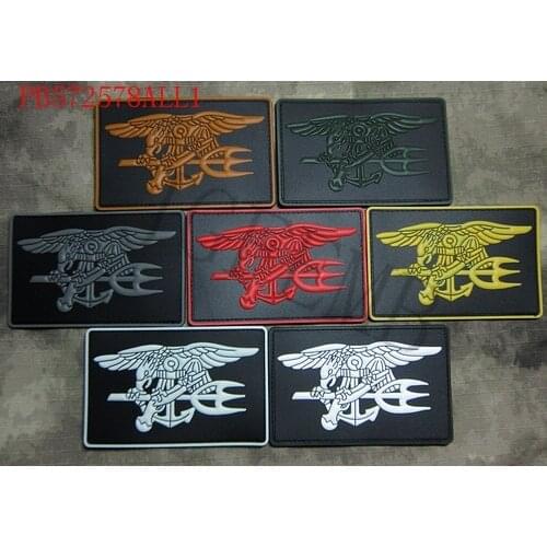 DEVGRU Seal TeamTrident Eagle Military Tactical Morale 3D PVC patch Badges