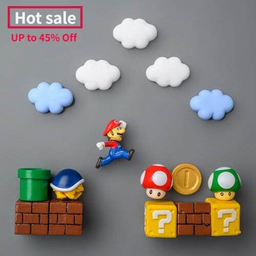 Cute cartoon Fridge Magnets for Kids Resin Cute Funny Decorative Refrigerator Locker Japanese Magnets Kitchen Home Decor