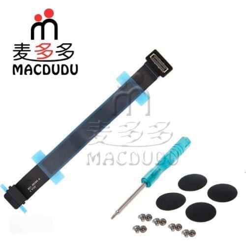 New 4PCS Rubber Feet & Screw Set+Tool & 821-00184-A Trackpad Flex Cable for MacBook Pro Retina 13" A1502 2015 year