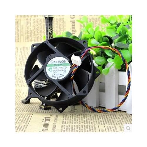 Free Shipping original and New for SUNON KDE1209PTVX 4PIN 12V 0.36A 4.4W 90x90x25mm PWM Maglev cooling fan