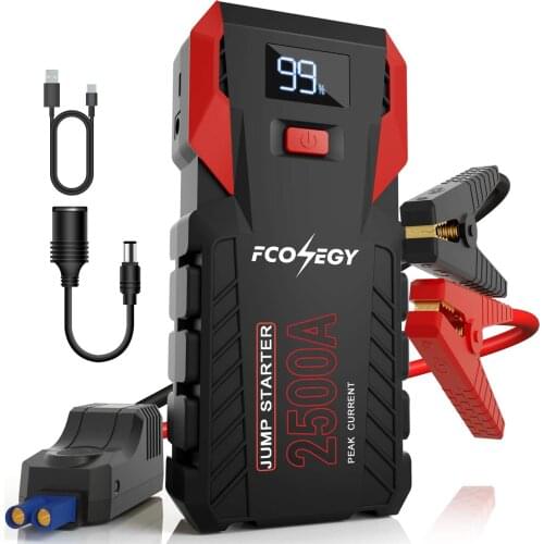Wholesale car tools 26000mah Power Bank Battery Booster Car Jump Starter 12V Portable with LCD