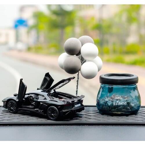 2020 New Automobile Stone Products Air Freshener Odor Diffuser Fragrance Simulation Alloy Car Model Sports Car Model Accessories
