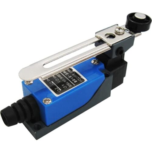 For CNC Mill Plasma Rotary Adjustable Roller Lever Arm Momentary Limit Switch ME-8108