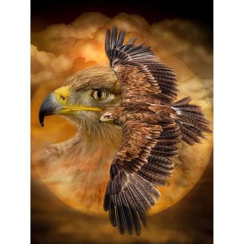 Bird eagle diamond painting full landscape rhinestone embroidery mosaic art decor diamond dots poster wall paper diy craft gift
