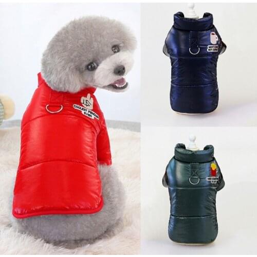 Warm Pet Clothes Winter Pet Coat Jacket For Puppy Pet Dogs Costume Clothes Coat For Small Medium Large Dogs