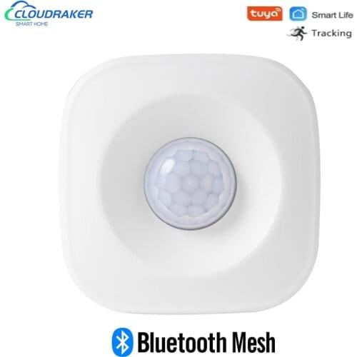 Tuya Smart Life Home Security Alert System Bluetooth Mesh SIG PIR Motion Sensor Passive Infrared Alarm Detector Burglar Alarm