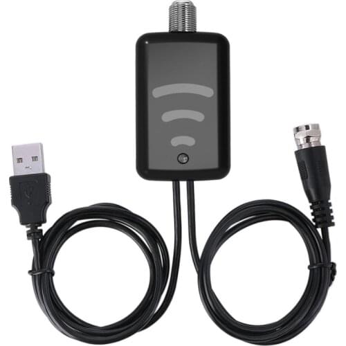 TV Antenna Signal Amplifier Booster For HDTV TV Antenna Signal Booster Antenna Low Noise Easy Installation TV Receivers 25db