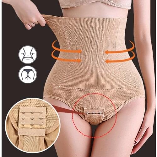 High Waist Women Tummy Control Shapewear Butt Lifter Panties Hip Enhancer Waist Trainer Belly Slimming Body Shaper Underwear