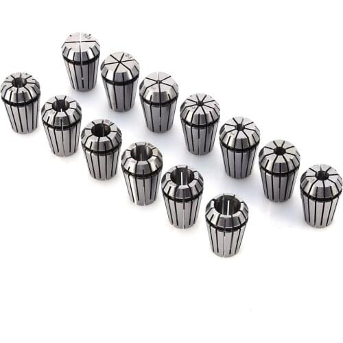 1-13mm ER20 Spring Collet Set CNC Workholding Engraving Milling Lathe Accessory