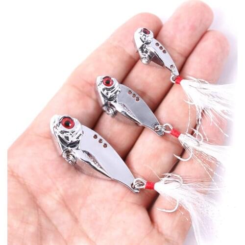 1PCS VIB 5g/10g/15g Fishing Lures for Carp Pike Fly Fishing Hard Wobblers Crankbaits Pesca Fishing Lure