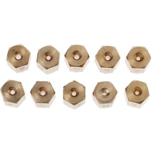 10pcs Main Jet For PWK OKO CVK Mikuni KOSO Motorcycle Carburetor Vice Injectors Nozzle Size 100-140 964B
