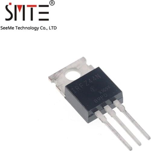 50pcs/lot IRFZ44 IRFZ44N 49A/55V MO SO-220 IC MOSFET RECOMMENDED ALT 844-IRFZ44PBF New and original