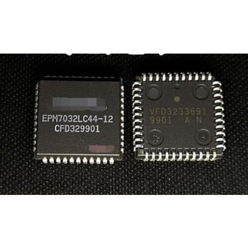 Free shipping 10 pcs EPM7032LC44-12 EPM7032LC44 EPM7032 PLCC44