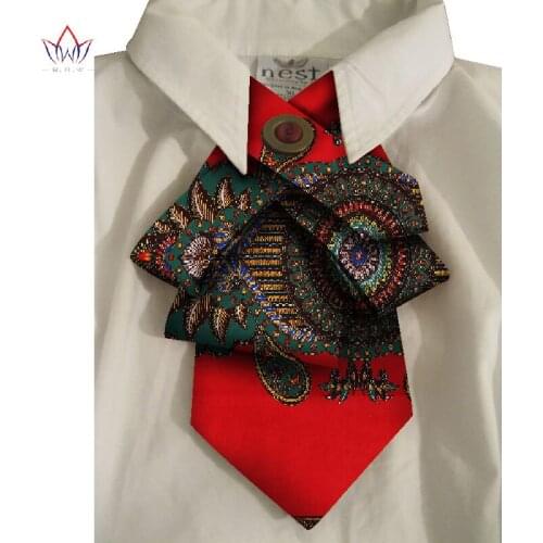 BintaRealWax African New False Collar and Bowknot Colorful Detachable Collars Women Clothes Accessories 16 colors WYB143