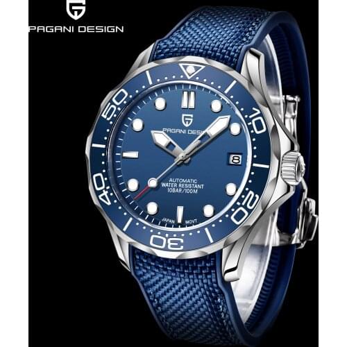 2021 New PAGANI DESIGN 007 Mens Watches Luxury brand mechanical watch for men automatic watch men NH35A Waterproof clock man