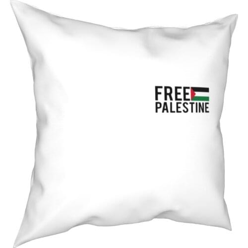 Free Palestine Pillows Cover decoration Palestinian flag Gaza Arab throwing Pillows Case Coverage House 45X45cm
