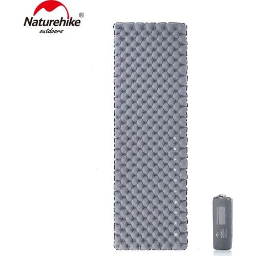 Naturehikedouble Airbag Mattress Inflatable Cushion Moisture Proof Pad Outdoor Mat Camping Tent Sleeping Mat NH19QD009
