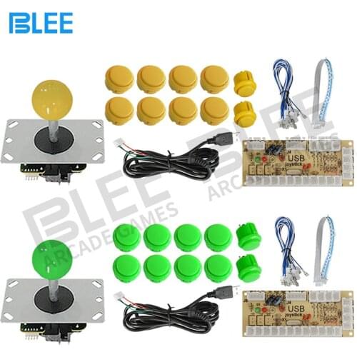DIY Handle 8 Way Arcade Joystick Kit 5 Pin 24mm/30mm Push Button Replacement Arcade Cable USB Encoder for PC MAME Raspberry Pi 3