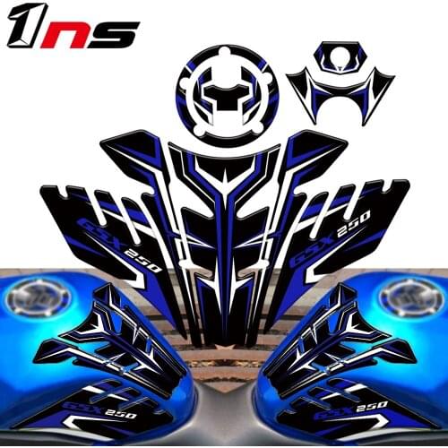 For Suzuki Gsx 250r Gsx250r 2020 Motorcycle Fuel Tank Pad Protector Fuel Tank Cover Side Protective Sticker Decorative Decal