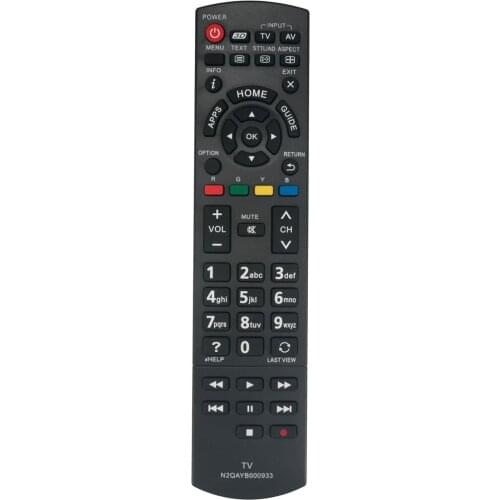 New N2QAYB000933 Replaced Remote Control fit for TH-60AS700A TH55AX670A TH60AS740A TV substitutes N2QAYB000854
