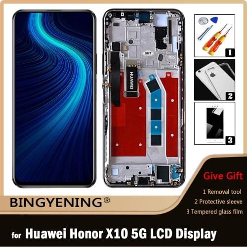 Original For Huawei Honor X10 5G LCD Display Screen Touch Digitizer Assembly For 6.63 inch Huawei Y9A Phone Replace