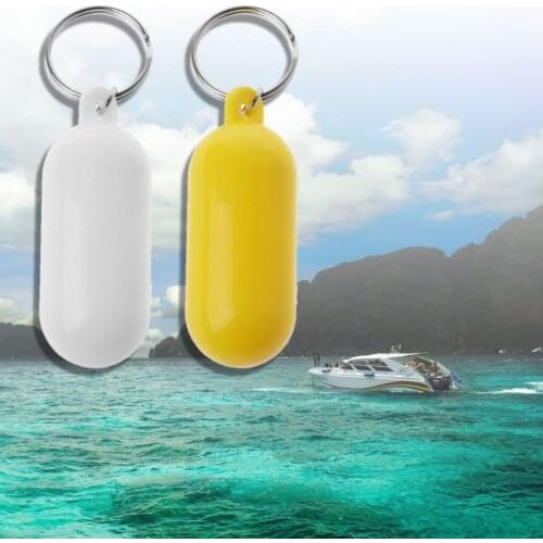 Swimming Drifting Beach Floating Foam Keychain Swimming Marine Float Key Rings