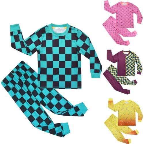 {Sweet Baby} Game Cartoon Kids Pajamas Children Sleepwear Baby Pajamas Sets Boys Pyjamas Pijamas Set Cotton Nightwear Clothes K