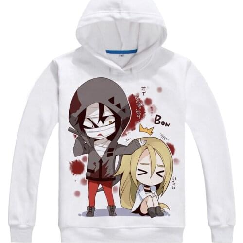 Japan Anime Angels of Death Hoodie Cosplay Costumes Men women Japanese Famous Anime Hoodie