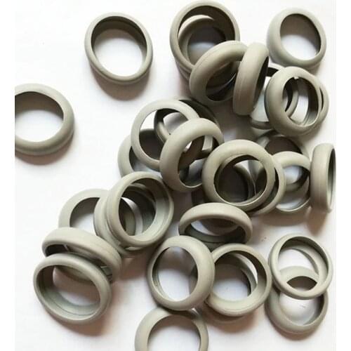10pcs Flat Earphones Silicon Rubber Ring Case Flexible Earphone Shell Cover for 15mm-16mm Earphones