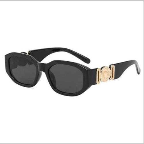 2021 female sunglasses fashion New rectangular glasses UV400 Luxury sun visor brand wholesale