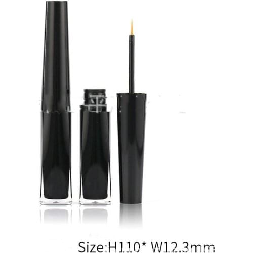 30/50pcs 3ml Empty Plastic Eyeliner Tube Container Refillable Eyelash Growth Oil,Mascara, Eye Gloss Liquid Tube Bottle