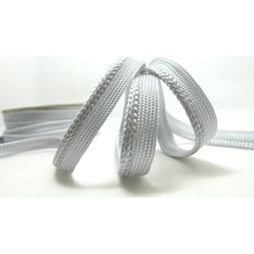 5 Yards 10mm Silver Grey Piping Lip Cord Trim|Pillow Cushion Trim|Upholstery Edging Trim Sewing Supplies