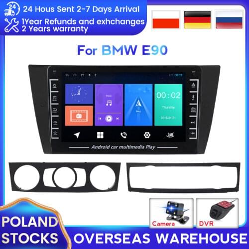 European warehouse Android Car Multimedia GPS player for BMW 3 Series E90 E91 E92 E93 Auto Radio wifi 16G