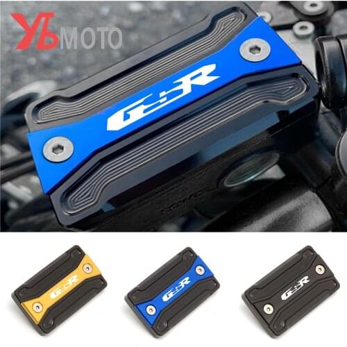 Motorcycle CNC Front brake Fluid Reservoir Cap Cover For SUZUKI GSR400 GSR750 GSR 400 750 250 250S 250F IMPULSE GSX1300R GSX250R