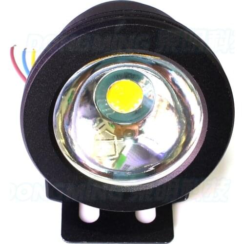 Free Shipping 1pcs/lot 10W red green blue led underwater lights with flat Lens underwater led lamp DC12V underwater pool lights
