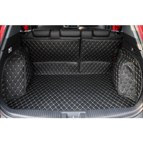 Good quality! Special car trunk mats for Honda Vezel 2017 durable boot carpets cargo lner mats for Vezel 2019-2014,Free shipping