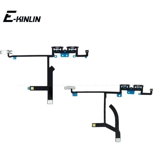 Switch Power ON OFF Key Mute Silent Volume Button Ribbon Flex Cable For iPhone 7 8 Plus X XS Max XR SE 2020 2016 Repair Parts