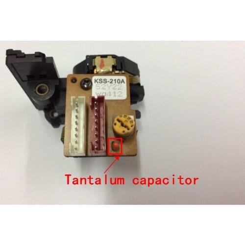 Brand KSS-210A KSS-210B KSS210A KSS210B KSS-212B Tantalum Capacitor Radio CD Laser Lens Lasereinheit Optical Pick-ups