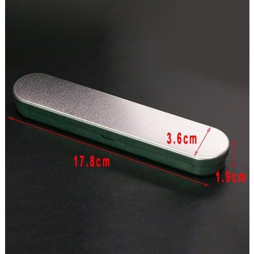 1pc Minimalism Iron Childrens Gifts Metal Iron Pencil Case School Pencil Box Small Storage Supplies