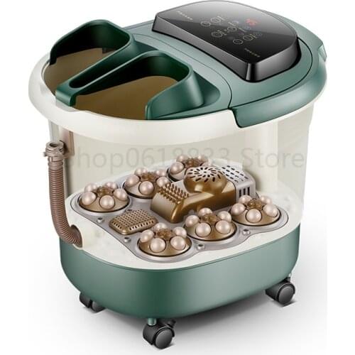 Multiple modes electric foot care bucket full automatic heating pedicure basin simulation shiatsu massage health Barrel