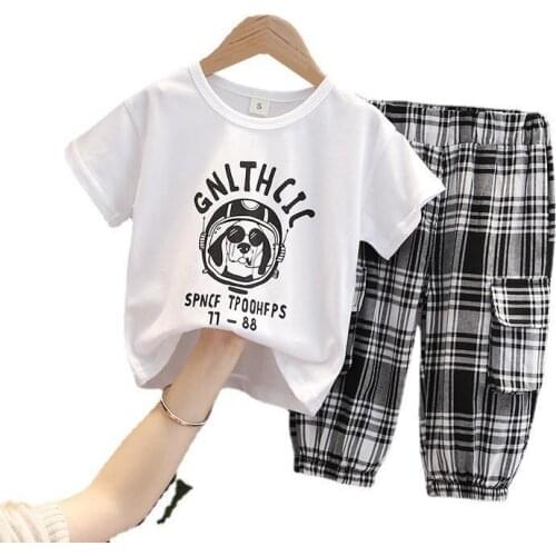 New Summer Baby Boys Clothes Suit Children Sport T-Shirt Shorts 2Pcs/Sets Toddler Casual Costume Girls Clothing Kids Tracksuits