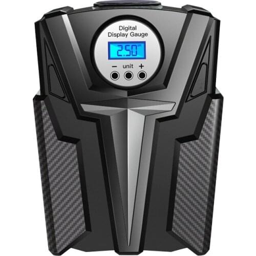 Portable Car Tyre Inflator LED Digital Lighting Tire Inflatable Pump DC 12V Air Compressor fo Cars Wheel Bicycle Tires